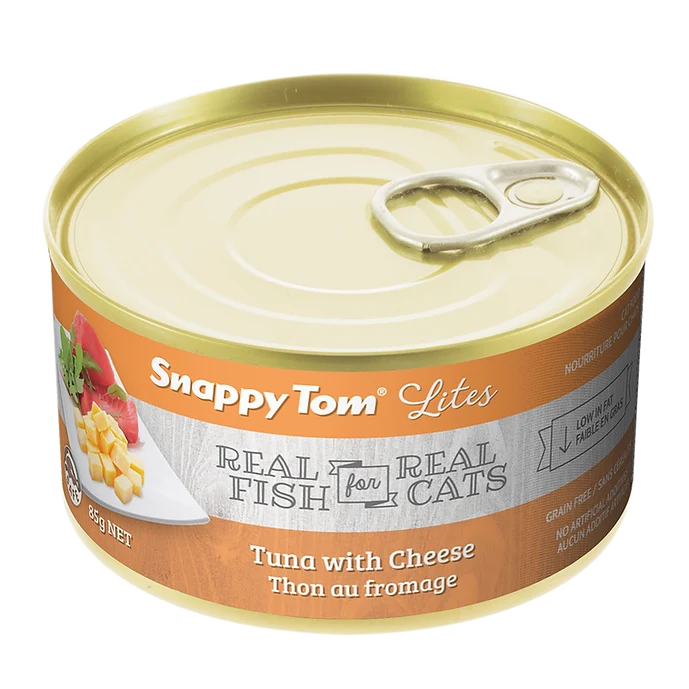 Snappy Tom - Lites - Tuna & Cheese Canned Cat Food