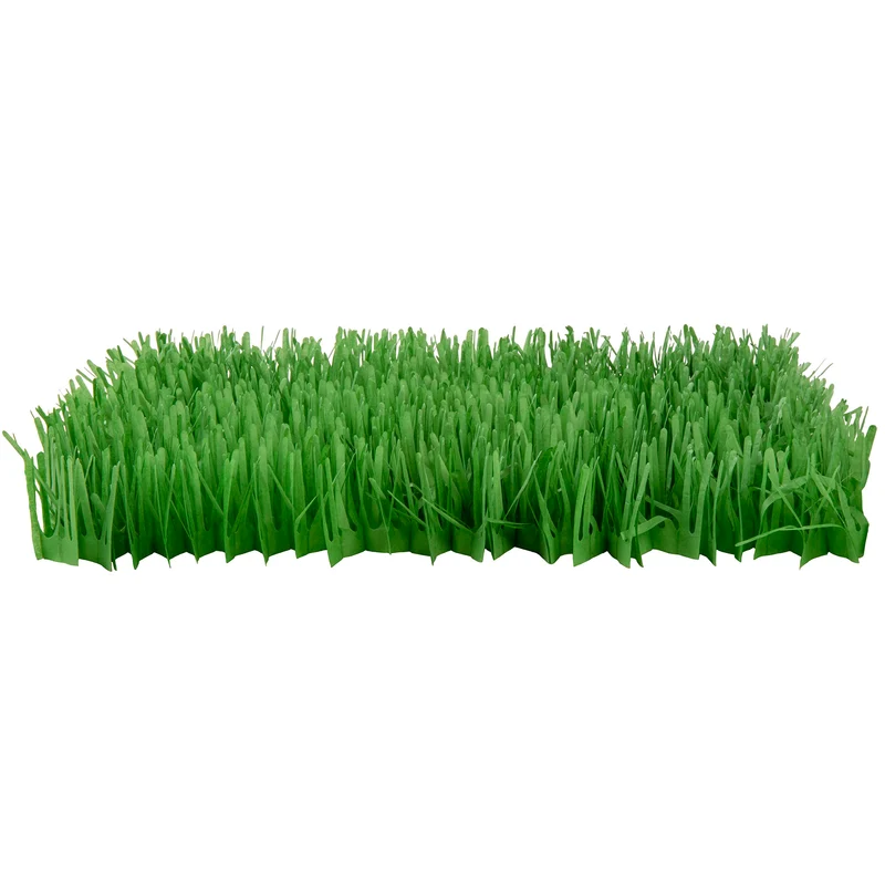 Instincts par SmartyKat – Meadow Mayhem: Lot de 2 Tapis en Herbe de Papier qui Crisse – Vert