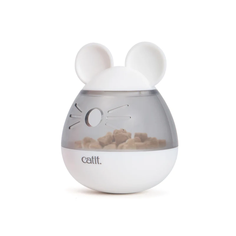 Catit PIXI – Distributeur de friandises interactif pour chats (souris ou coq)