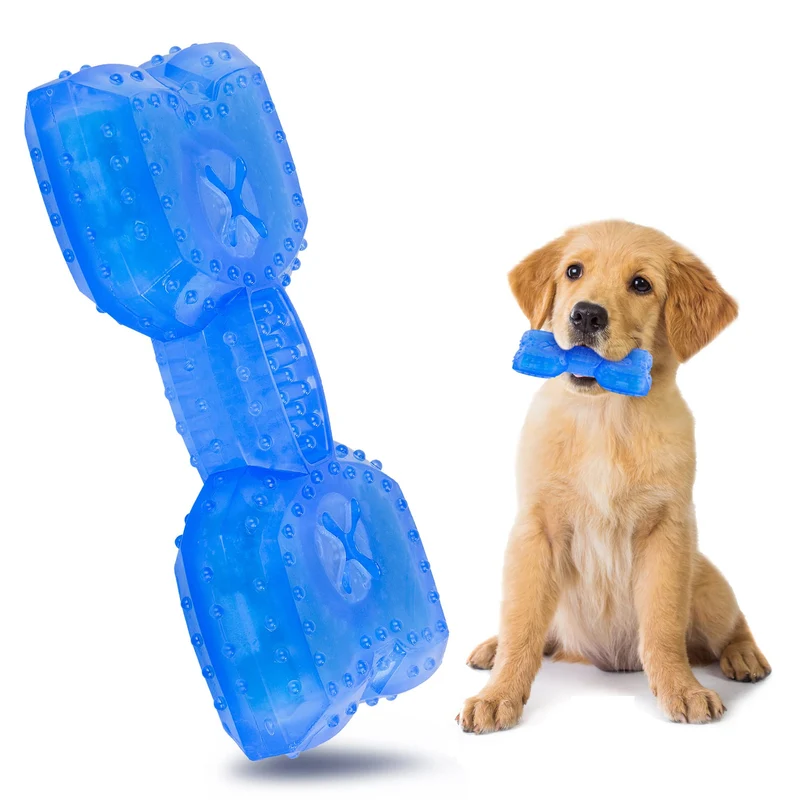 NWK Jouet Dentaire Refroidissant pour Chiens et Chiots – Os à Mâcher Rafraîchissant