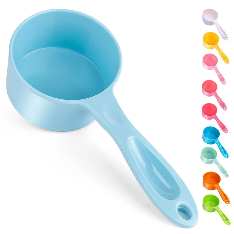 Cuillère doseuse Super Design1 – 1 tasse en mélamine, pour chiens, chats, oiseaux et lapins – Bleu bébé