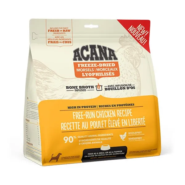 ACANA Freeze-Dried Dog Food - Free-Run Chicken Recipe - Morsels (227g)