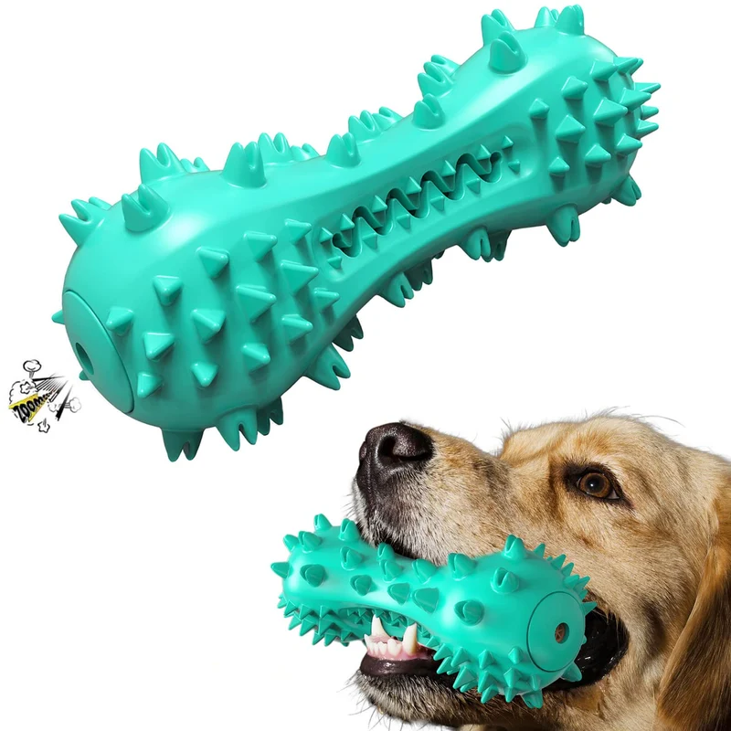 Carllg Jouets de dentition pour chiots – Mâchoires robustes, sifflets et jouet flottant