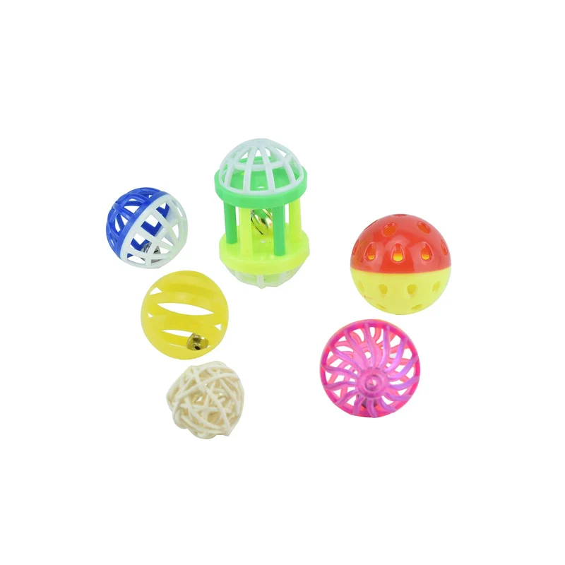 GUANLANT — 6 boules de forage pour oiseaux | Jouets d'entraînement et stimulation