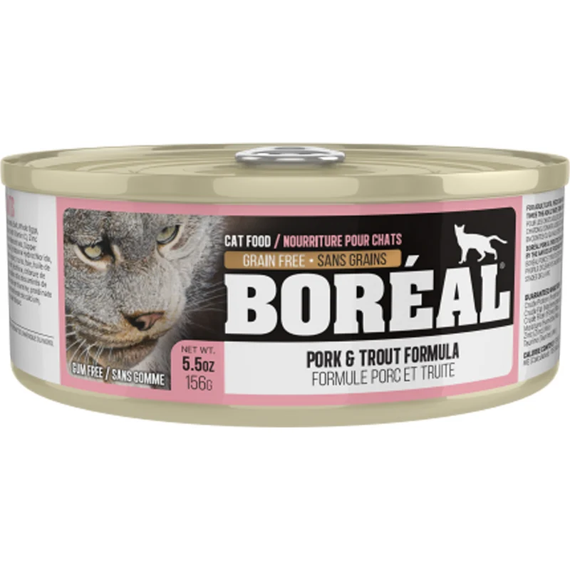 Boreal Pork & Trout Formula - Canned Cat Food