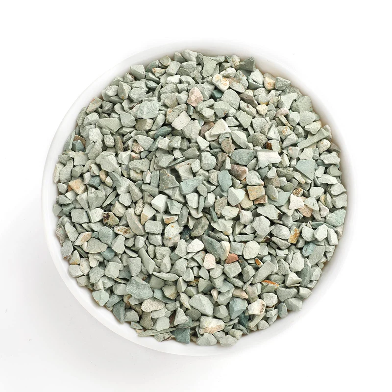 Boniosz Zeolite Verte 2 lb – Décor et Substrat pour Bonsai, Terrarium et Projets de Bricolage
