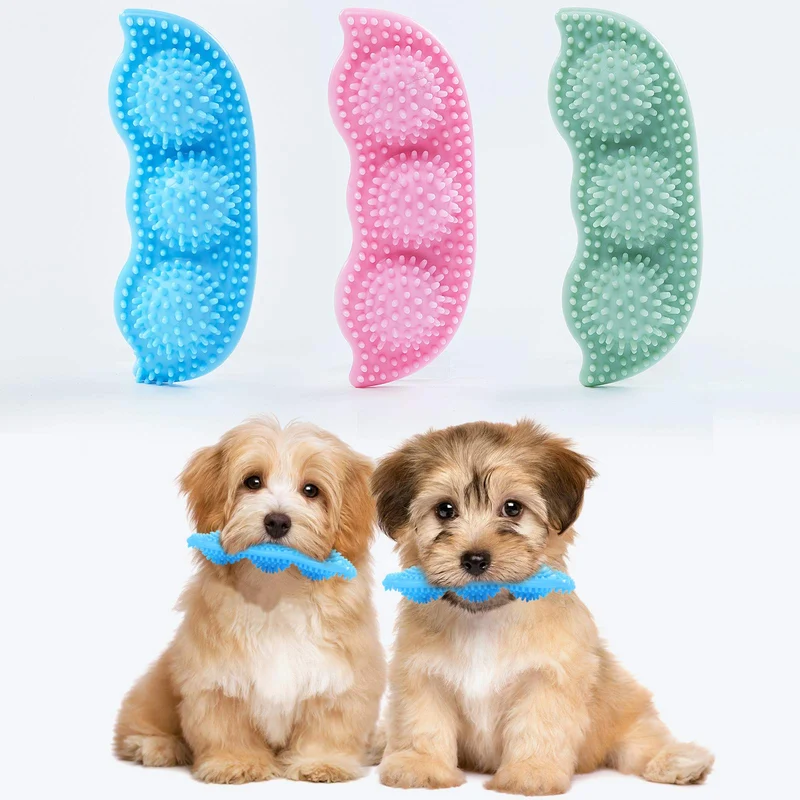 Hurray - Lot de 3 Jouets de Dentition pour Chiots jusqu'à 8 kg | Jeux et Soin Dentaire Ludique