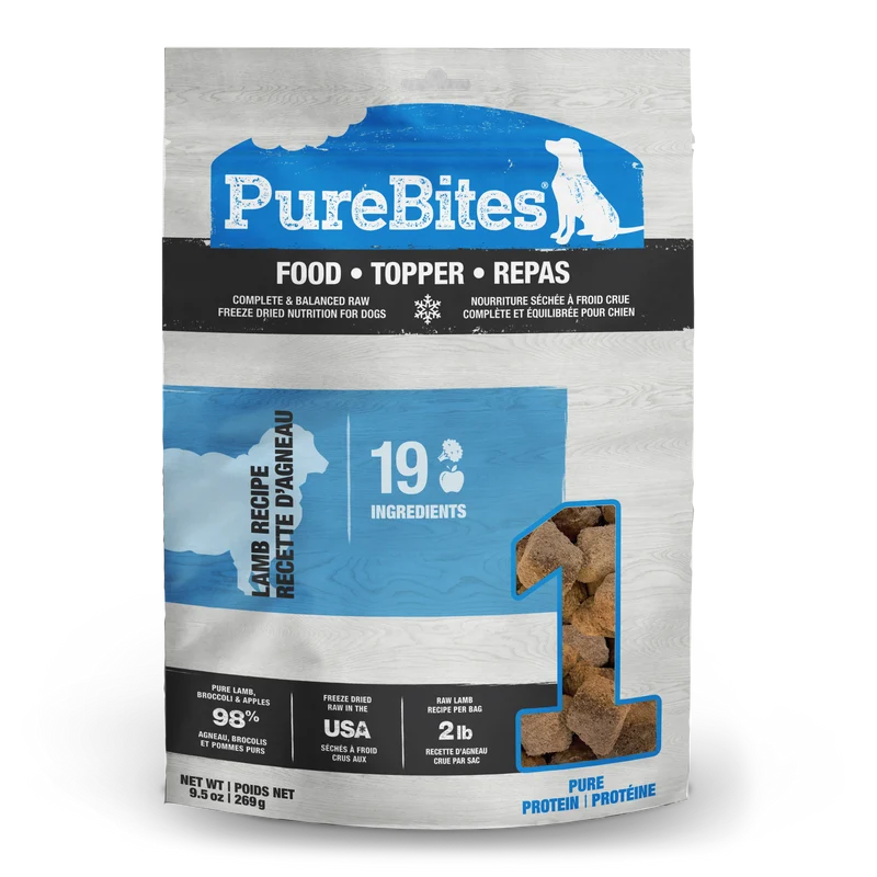 PureBites Dog Food Topper - Lamb Recipe (269g)