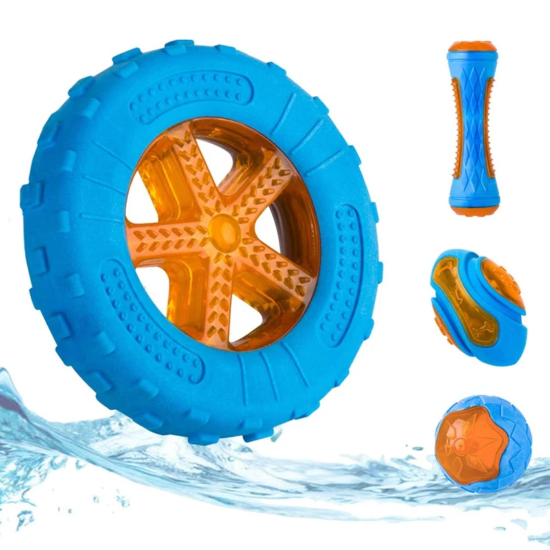 CoubonTail — Jouets pour Chien qui Crissent et Flottants | Jeux Interactifs Piscine & Plage – TPR