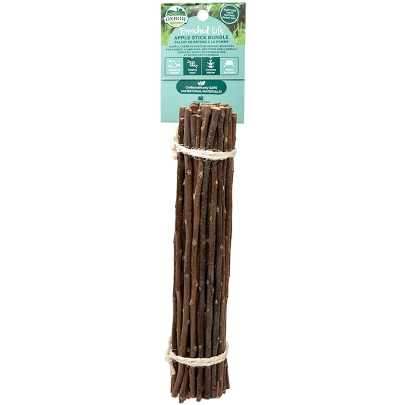 Oxbow Enriched Life Chew Treats - Apple Stick Bundle