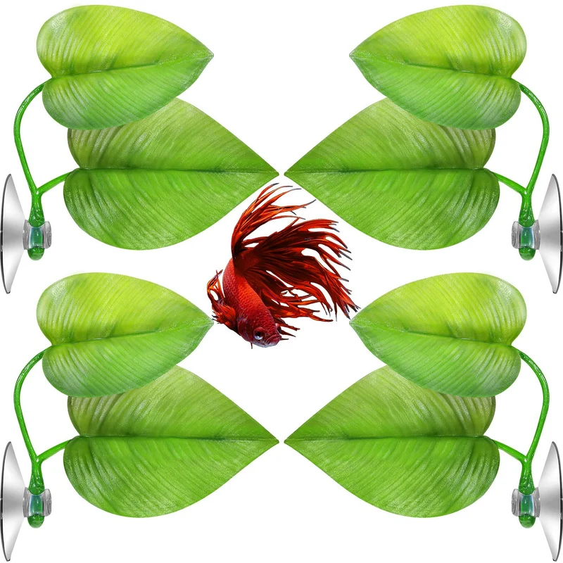 Boao – 4 pièces hamacs feuilles Betta Double Feuille : repos près de la surface
