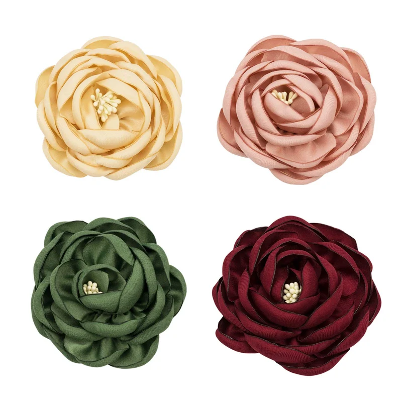 Awgusu Charms de Collier pour Chien – Fleurs à Enfiler, Pack de 4