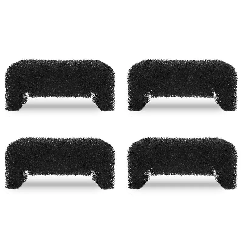 Wonder Creature Filtre Éponge pour Fontaine Chat – Lot de 4, Compatible Rond et Cubique en Acier Inox