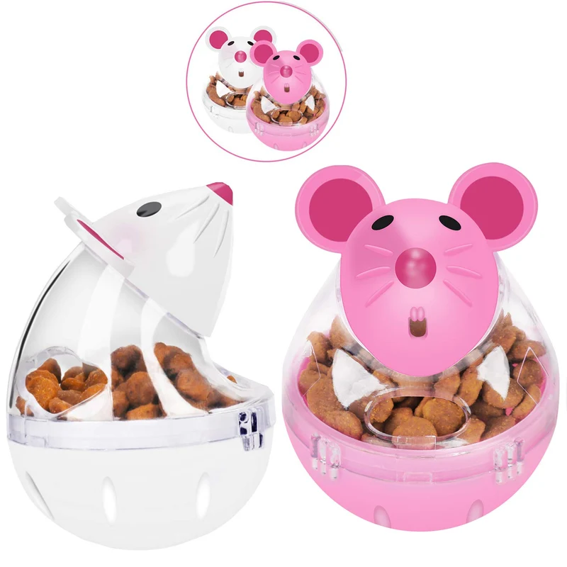 Legendog Balle Alimentaire Lente pour Chat – Jeu en Forme de Souris