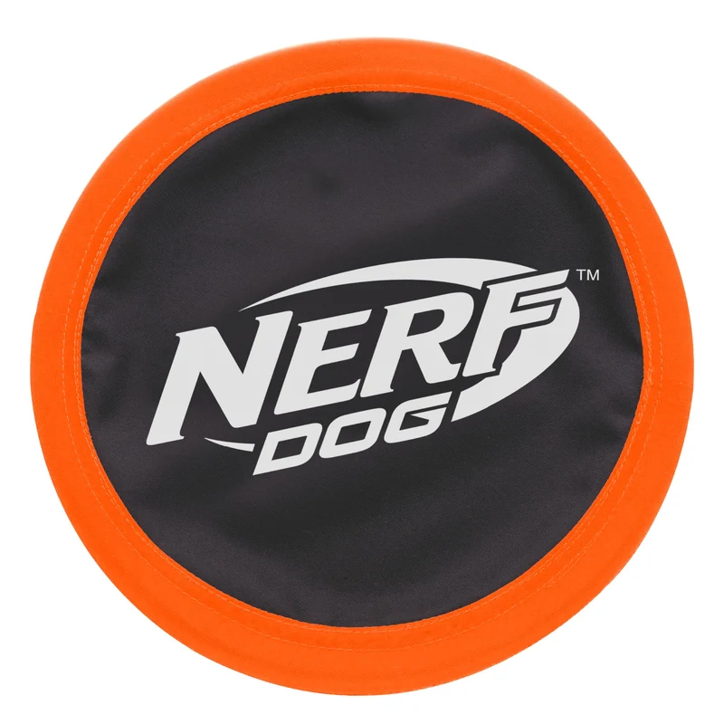 Nerf Dog Zone Flyer – Disque volant léger et durable pour chiens moyens et grands (unité unique)