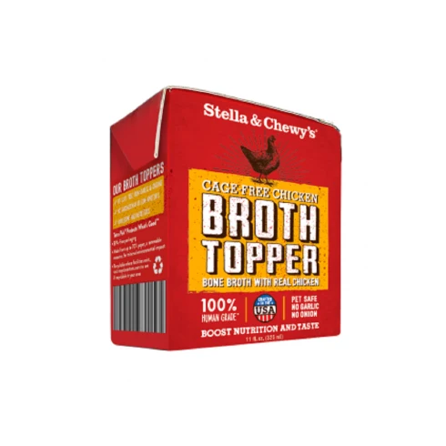 Stella & Chewy's Broth Topper Cage-Free Chicken For Dogs (11oz)