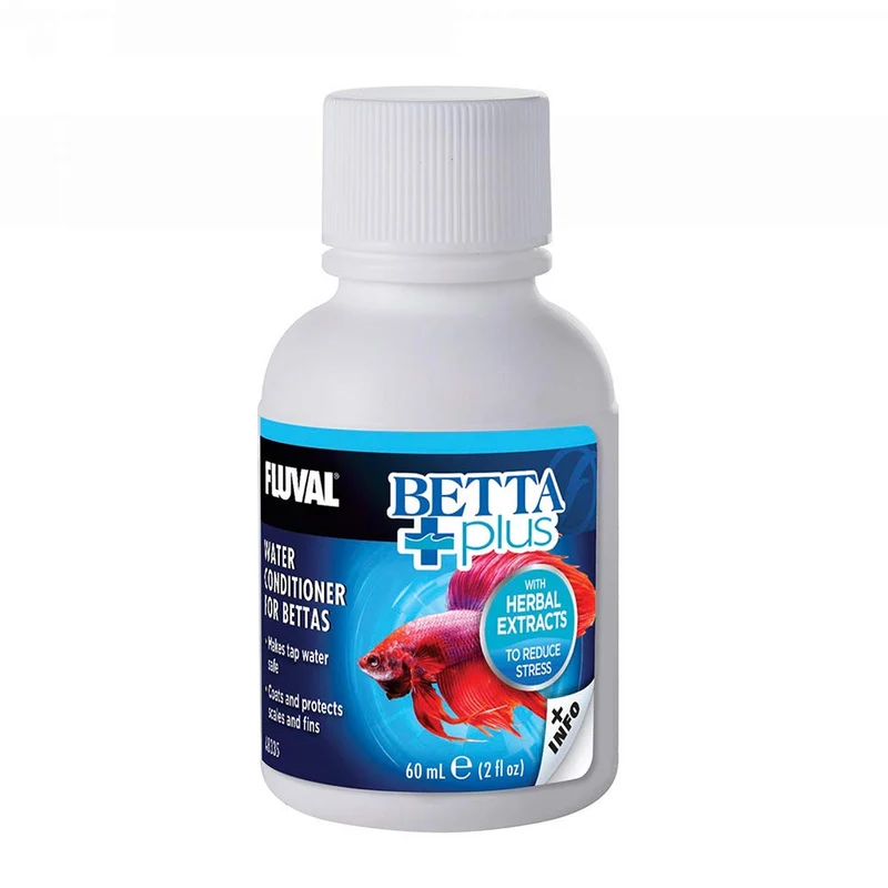 Fluval Betta Plus - Conditionneur d’eau pour Betta, flacon de 2 oz