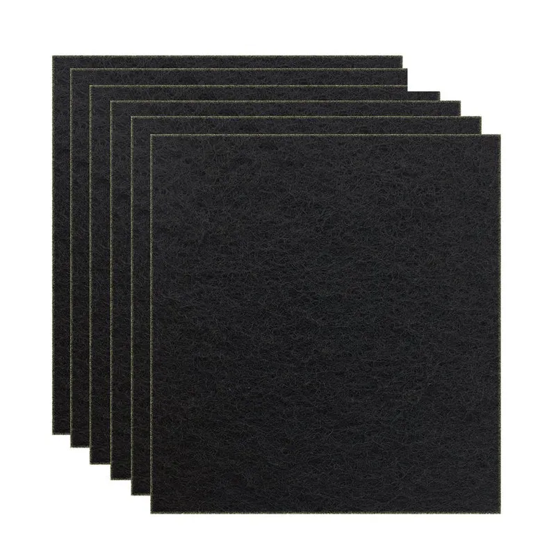 Beacozofu – Lot de 6 filtres charbon pour litiere a couvercle | Absorption d'odeurs