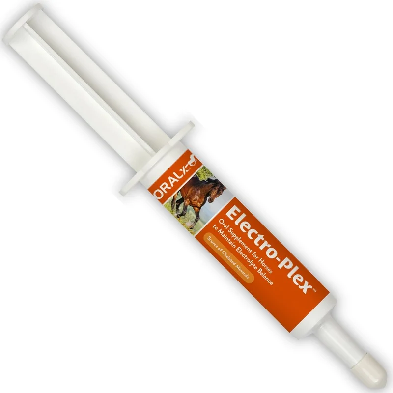 DAONEG Electro-Plex Pâte Électrolytique pour Chevaux – 34 g, Hydratation et Électrolytes