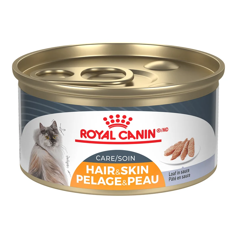 Royal Canin Hair & Skin Care (Loaf in sauce) - Wet Canned cat food