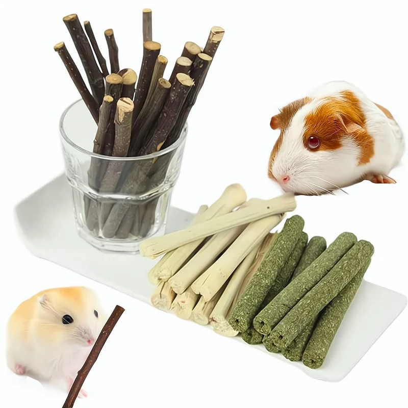 Dbeans Flourithing 150 g – 3 types de jouets de mastication pour petits mammifères
