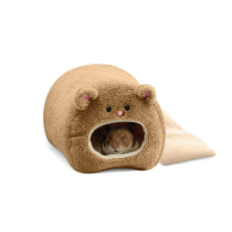 Pethigh Habitat Chaud pour Petits Animaux – Hamac et Nid Douillet 11x11x8 cm