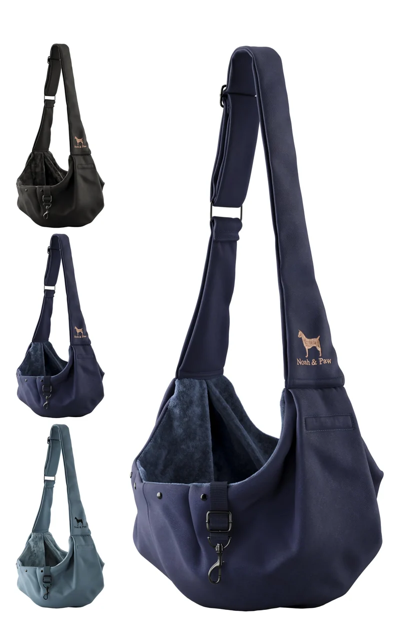 Noah & Paw Porte-Chien et Chat Petit 5-18 lb – Twill Premium