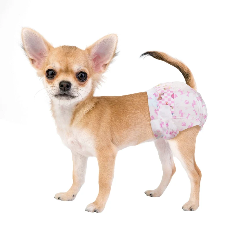Dono Couches jetables pour Chien Femelle XX-Small – Absorption Ultra-Rapide et Étanchéité
