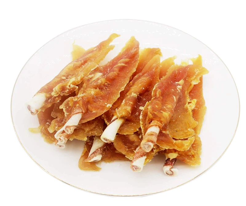 Pawant Bâtons Twist au Poulet – Friandises Protéinées pour Chiens (32 oz), Longue Durée et Soin Dentaire, 4–4,5 pouces