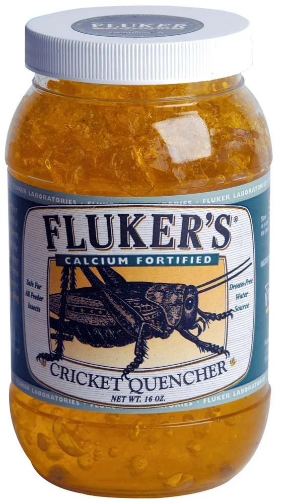 Fluker's Cricket Quencher Calcium Fortifié — Eau Propre et Calcium pour Criquets et Insectes Nourrissants, 3,4 kg (7,5 lb)