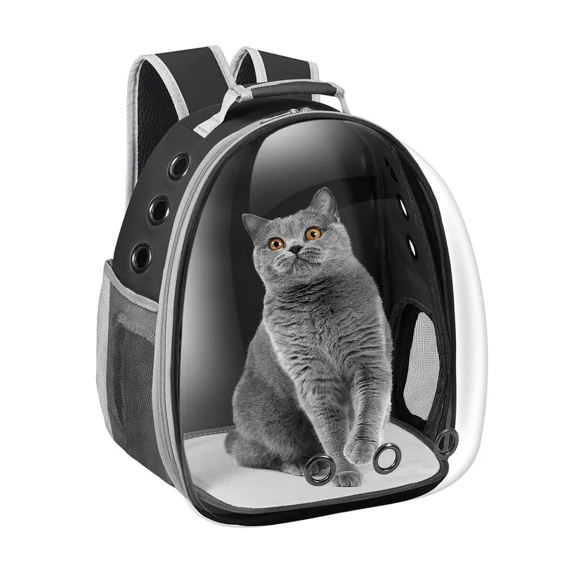 Dorphy - Sac à Dos Porte-chat et Petit Chien - Capsule Espaciale Noir