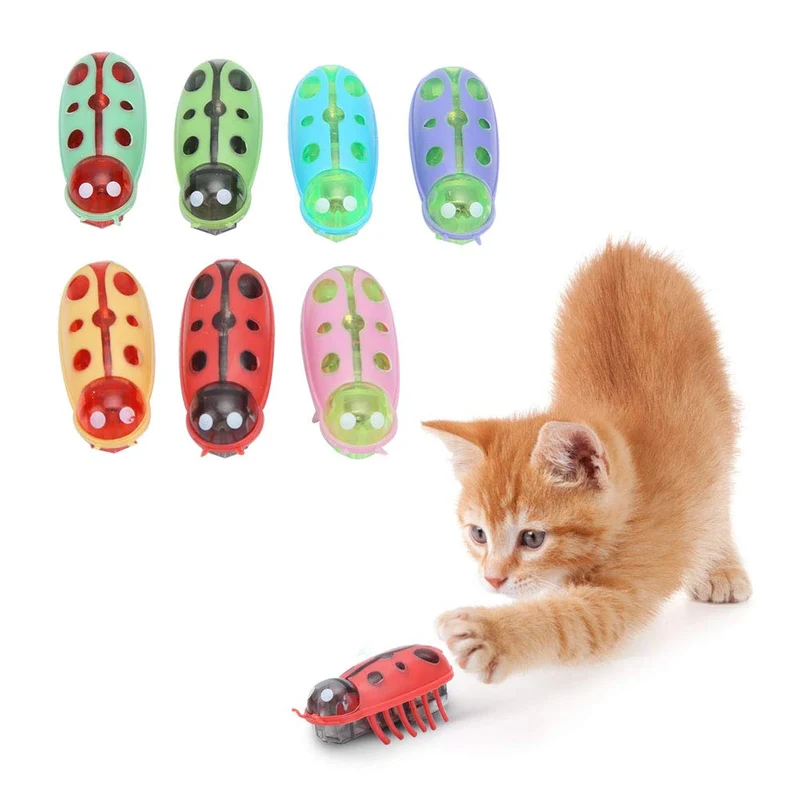 Jouets interactifs Zerodis pour chat – Ensemble de 7 pièces pour chaton et chat