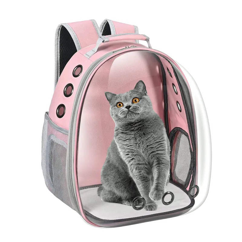 Dorphy Sac à Dos Porte Chat Capsule spatiale – Transport cabine avion, Rose