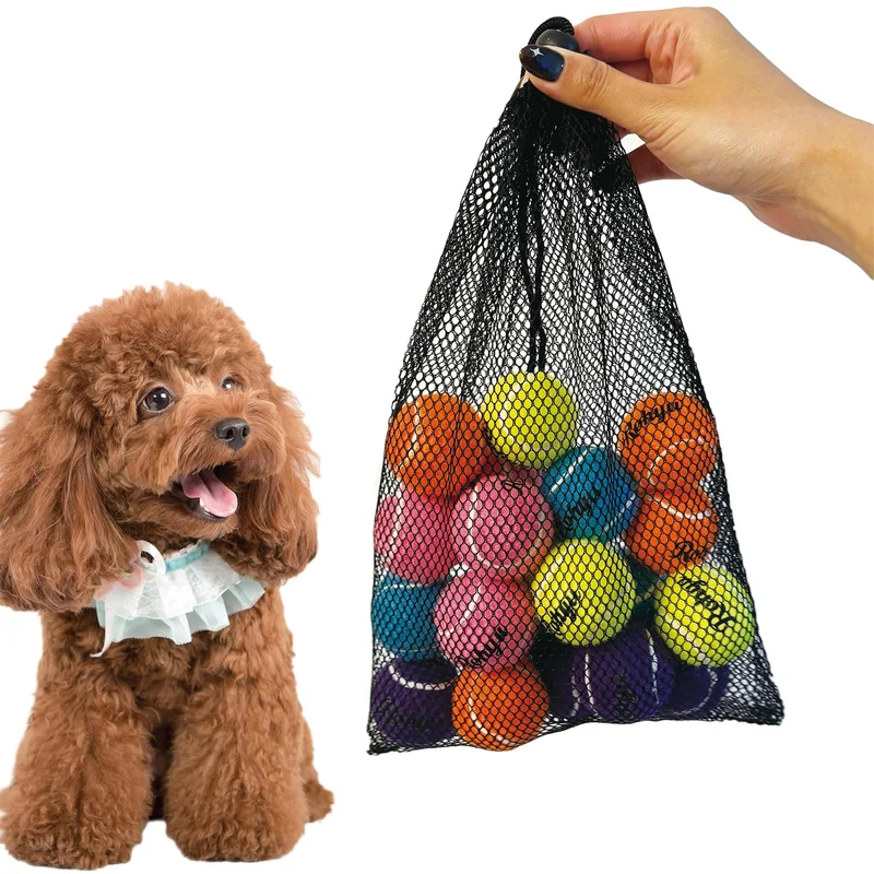 Rohyu Mini Balles Tennis 1,57'' pour Chiots et Petits Chiens