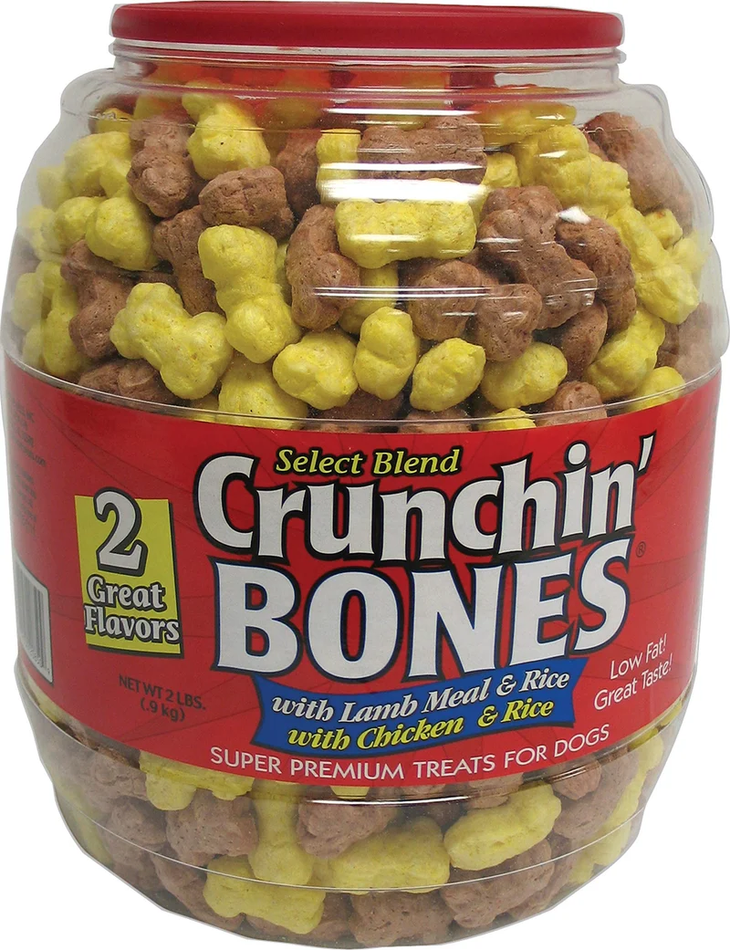 Sunshine Pet Treats Pupcorn Plus – Friandises aérées pour chiens avec prébiotiques et probiotiques, saveurs multiples, 2 livres