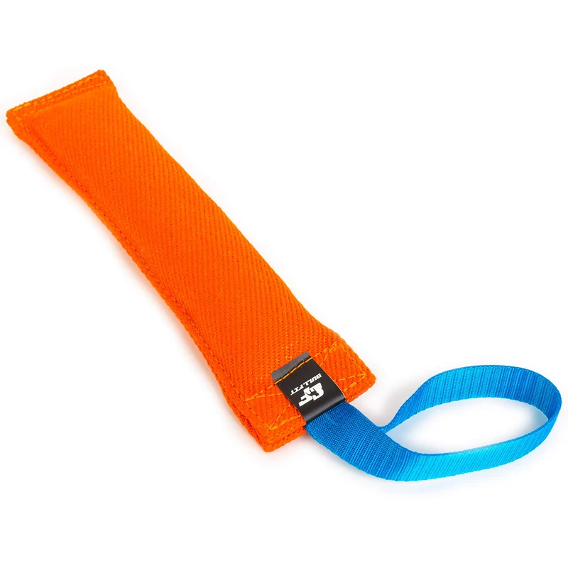 Bull Fit K9 – Jouet de tir a la corde morsure en lin francais durable pour chiens moyens a grands