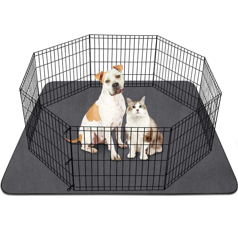 SIWA MARY Tapis Lavable pour Chiens 48x48 pouces – Absorption elevee et antiderapant