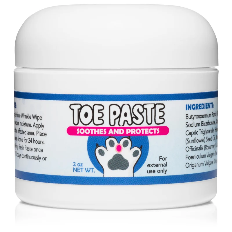 Squishface Pâte-Pieds – Baume pour Pattes de Chiens, Soin Léger et Hydratant, 2 oz