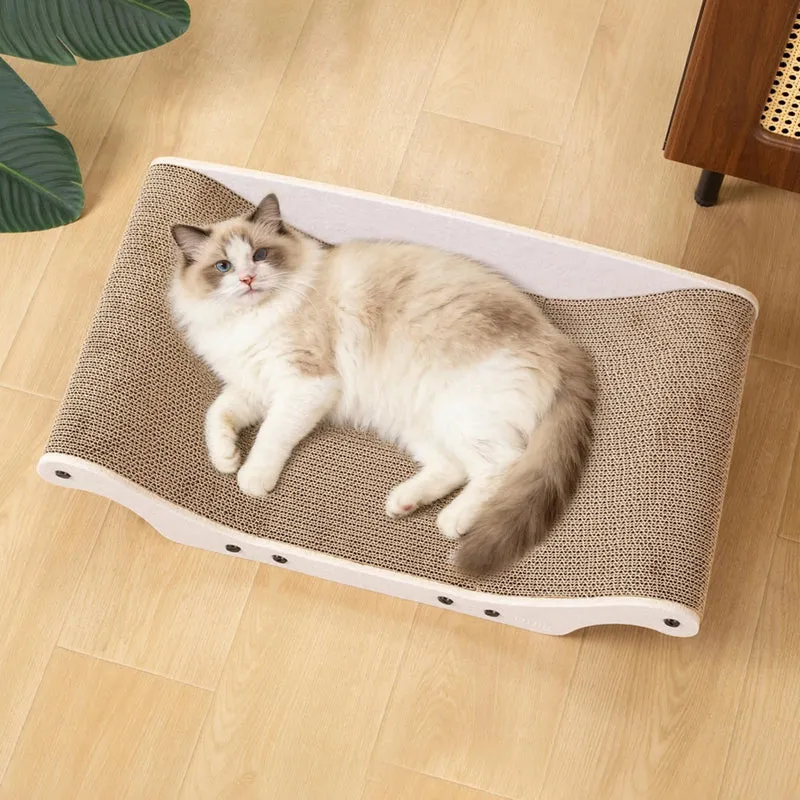 UUig – Lit-Grattoir pour Chat en Carton 25 Pouces, Canapé Grand et Protecteur de Meubles