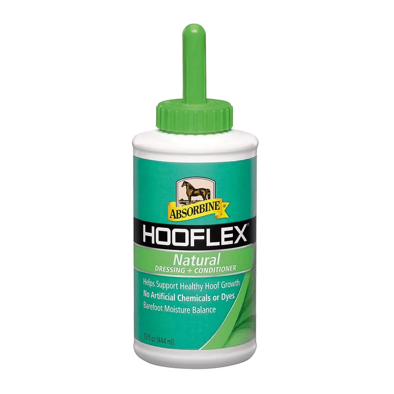 Absorbine Hooflex Dressing & Conditionneur Naturel – 15oz + Brosse Applicatrice