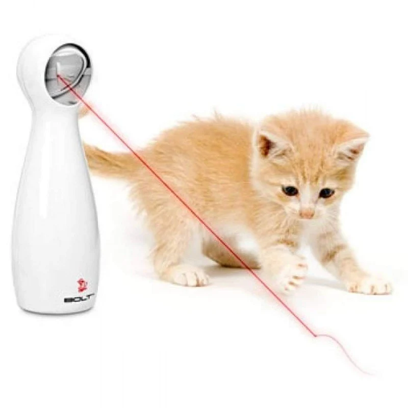 PetSafe Bolt – Jouet Laser Automatique pour Chats | Exercice et Jeu Sans Effort