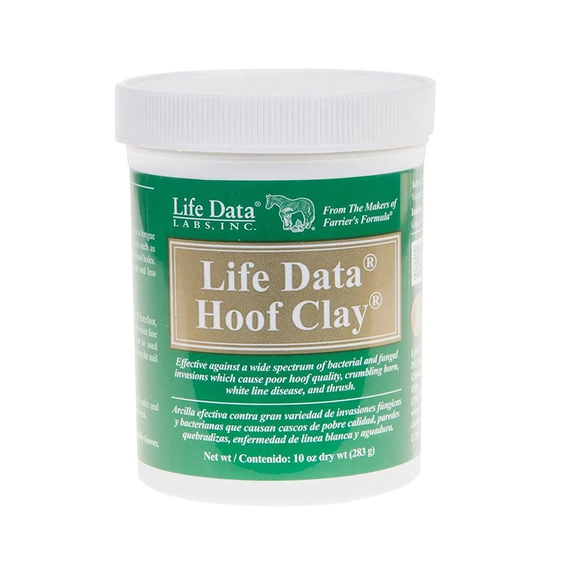 Life Data Labs Hoof Clay 10 onces – Argile souple pour sabots et protection durable