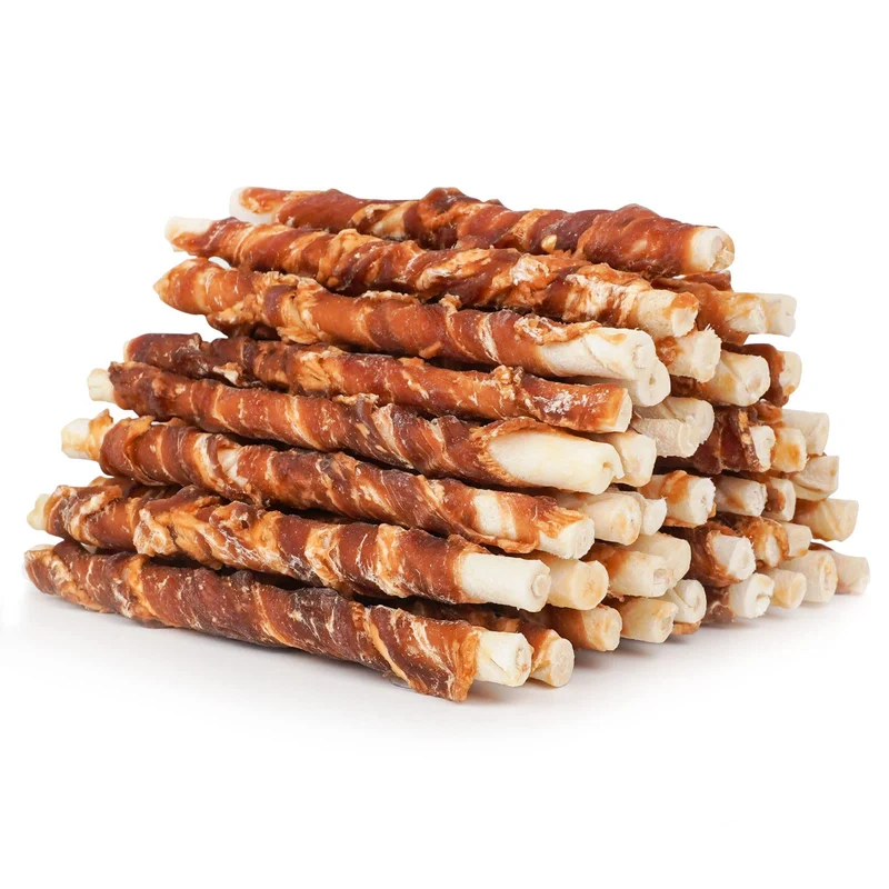 MON2SUN Friandises Rawhide au Canard 5 pouces – Pour chiots et petits chiens