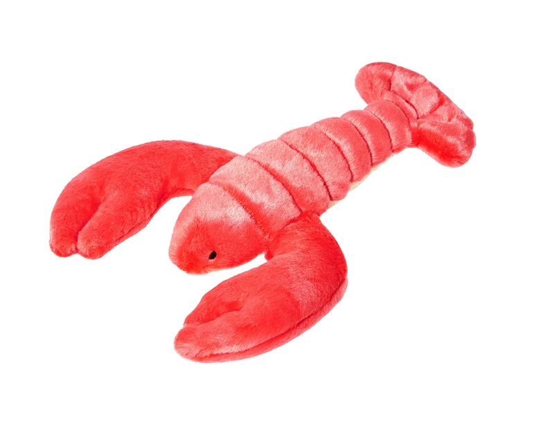 Fluff & Tuff Manny Lobster – Jouet moyen pour chien 11 pouces, douceur et câlins
