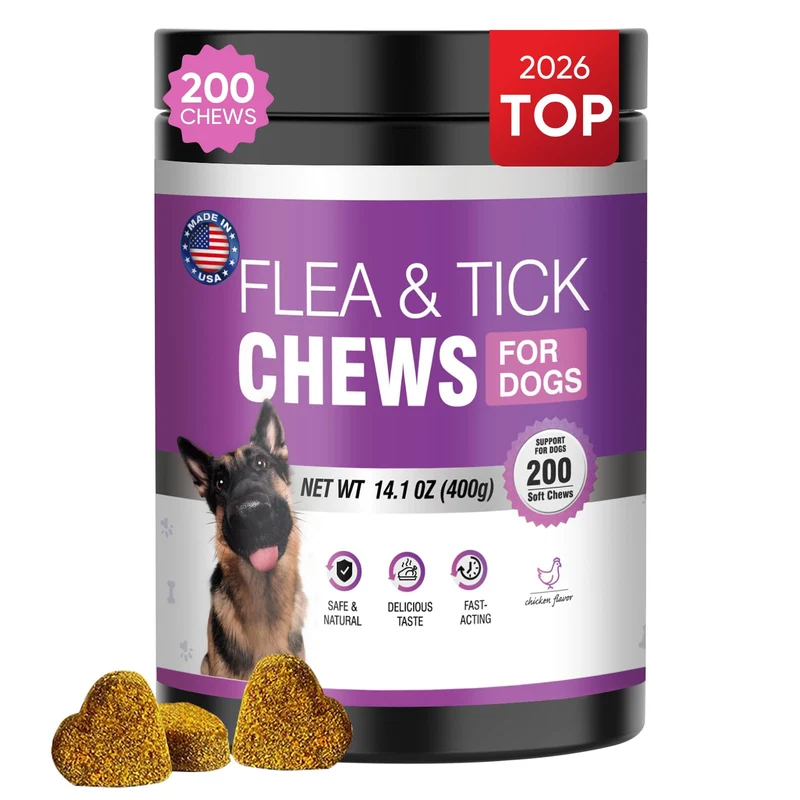 TTLXBL – Traitement oral anti-puces et tiques pour chien – comprimés au goût poulet