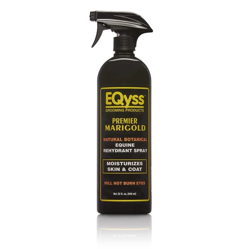 Eqyss Premier Marigold Vaporisateur équin hydratant – Pelage et peau, Sans Silicone (32 oz)