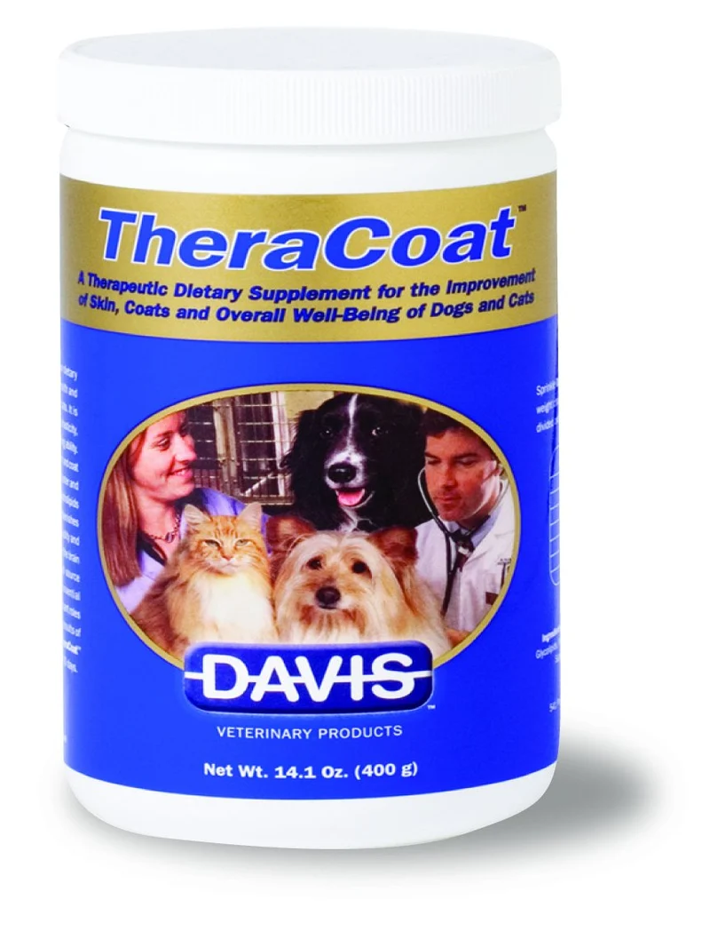 TheraCoat Davis pour Animaux – Soin du pelage et peau