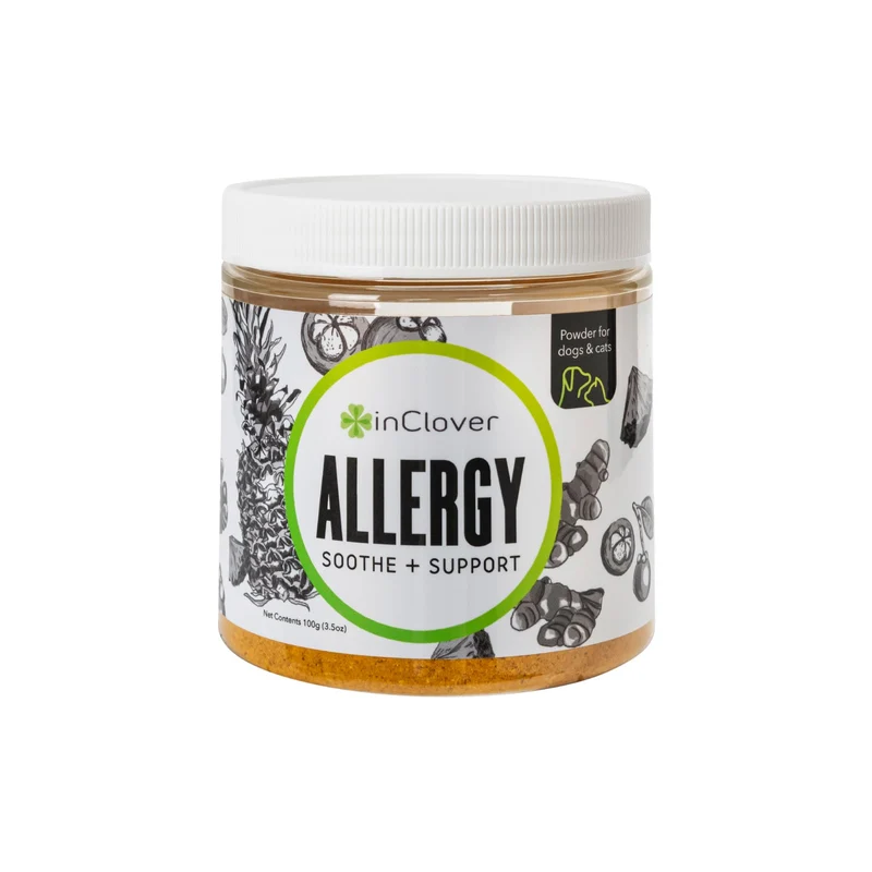 In Clover Allergy Relief pour chiens et chats – Soutien immunitaire et soulagement des allergies