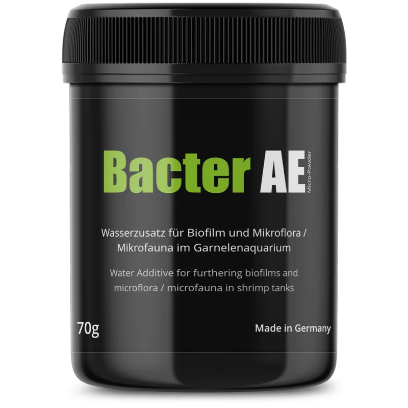 GlasGarten Bacter AE Contenu 70 g – Probiotiques et nutriments pour aquarium