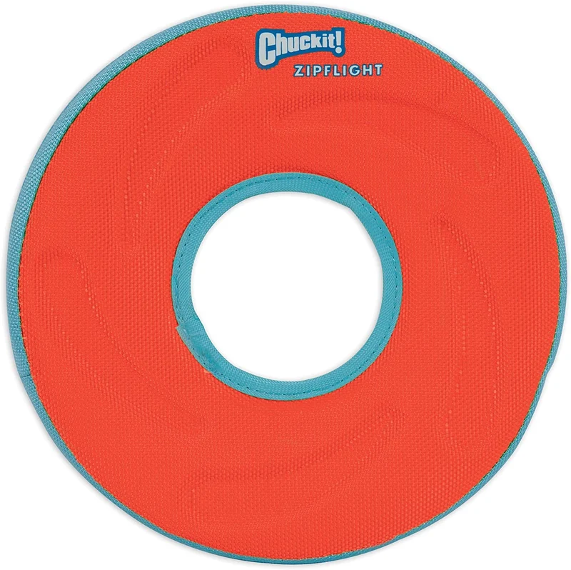 Chuckit! Zipflight Anneau Volant Amphibie – Moyen, Diamètre 20 cm, Lot de 2